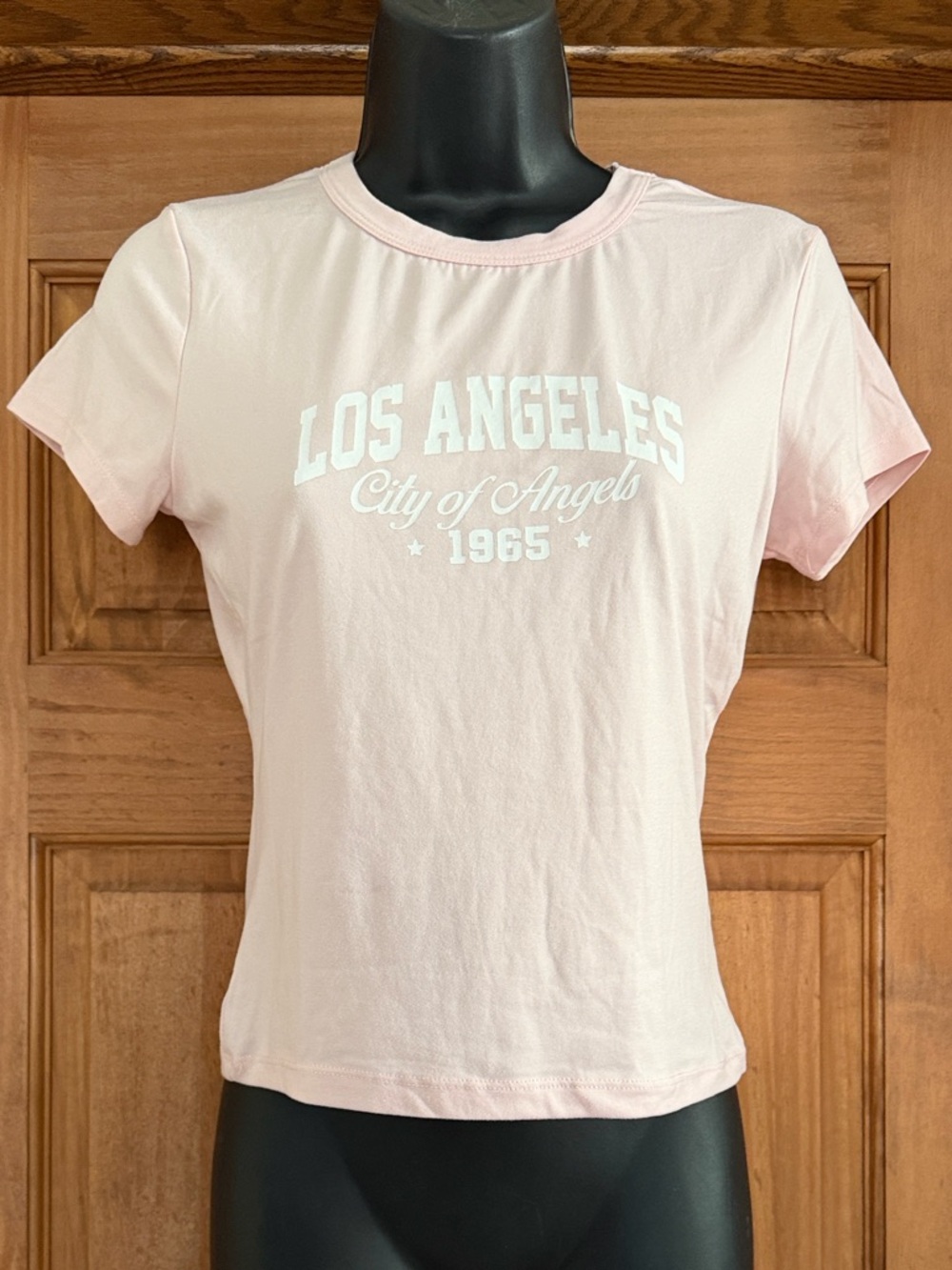 Blush Pink Graphic Tee | Los Angeles | Women’s S/M